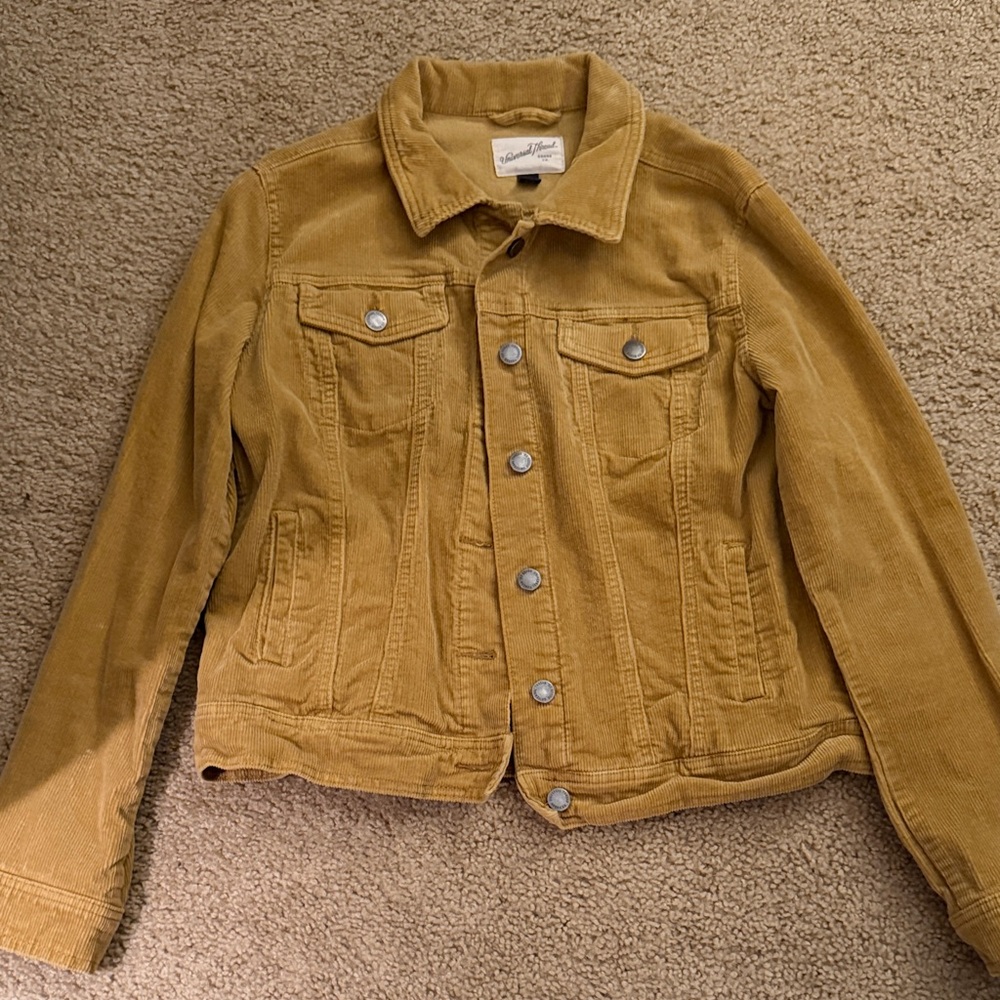 Universal Thread Mustard Jean Jacket